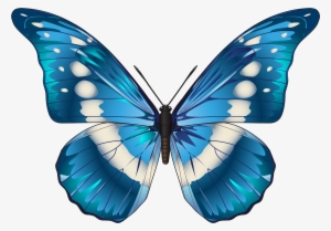 Butterfly Blue Png Clip Art Image - Butterfly