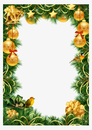 Christmas Png Ornament Border - City Hall