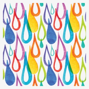 Watercolor Drops Photo Backdrop - Watercolor Painting