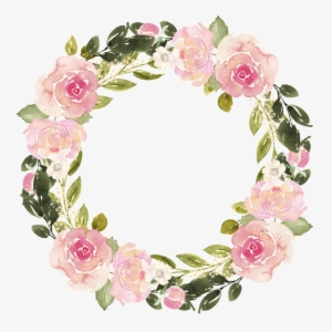 Download Watercolor Wreath Png Free Hd Watercolor Wreath Transparent Image Pngkit