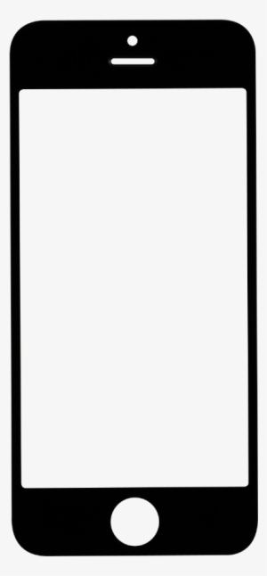 Iphone 5 Png Transparent - Iphone Mock Up Png