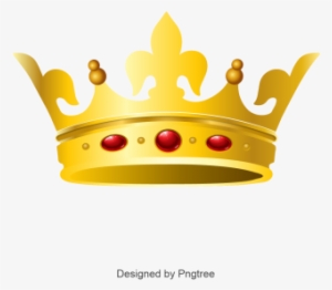 King's Golden Crown Design Material, Gold Crown, Authority, - Crown