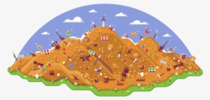 Loot-mountain - Portable Network Graphics