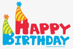 Happy Birthday Hat Clipart Clipartfest - Happy Birthday Clipart Transparent