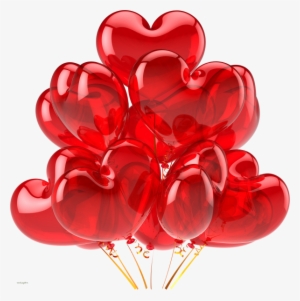 Heart Shape Balloon Png - Balloon Png