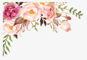 The Gallery For > Watercolor Flower Png Watercolor - Thanks Card