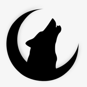 Wolf Howling With Moon Svg Clip Arts 600 X 599 Px