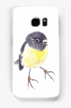 Watercolor Painting Of A Tomtit • Also Buy This Artwork - Yellow Rumped Warbler