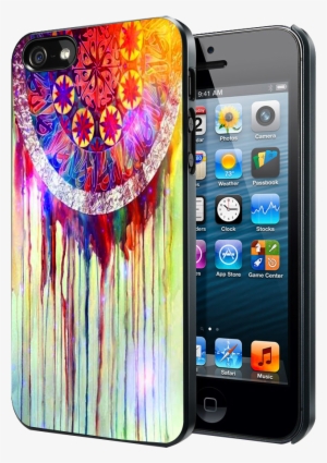 Dream Catcher Watercolor Dripping 2 Iphone 4 4s 5 5s - Ipod Touch Justin Bieber Cases