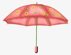 Pink Flower Umbrella Png - Portable Network Graphics