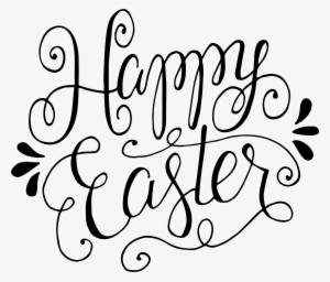 Hand Lettered Happy Easter Free Svg Cut File Clip Art - Happy Easter Free