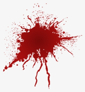Blood Splatter By Crazehpivotkid On Clipart Library - Transparent Png Blood Splatter Png