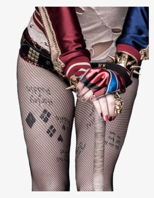 Harley Quinn Suicide Squad Png Image - Harley Quinn Tattoos Bein