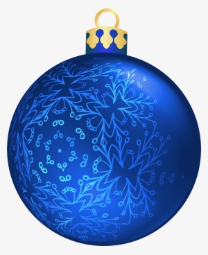 Blue Christmas Ball Png Clipart - Blue Christmas Ball Png