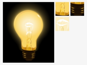 Bulb Vector Illustration - Shining Bulb