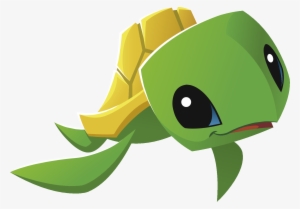 Trenovated Art Turtle - Animal Jam Sea Turtle Transparent