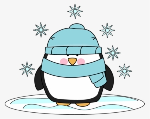 Snow - Polar Bear And Penguin Clipart