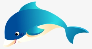 Dolphin Clip Art - Dolphin In Cartoon