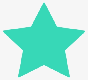 Mint Clipart Star - Turquoise Star