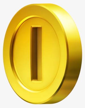 Coins Clipart Super Mario Coin - Mario Gold Coin Png