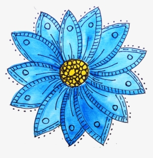 Doodle Ideas, Watercolour, Doodles, Pen And Wash, Watercolor - Sunflower