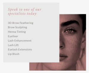 Speak To One Of Our Specialists Today - Beauty & Brow Co.