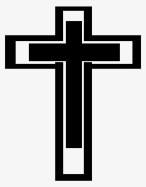 Big Image - Cross Clipart Black And White Png