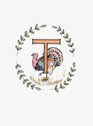 Alphabet Art Print Hand Painted Watercolour Design - Illustration