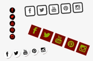 Social Media Icons Widget - Marketing