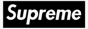 Black Supreme Logo Png - Supreme Logo Png White