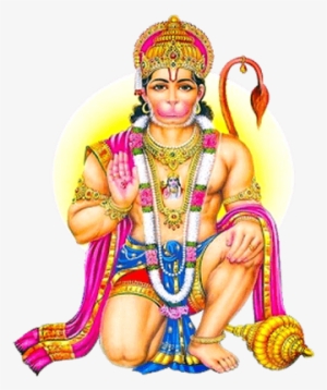 Hanuman Kneeling Down - Hanuman Ji