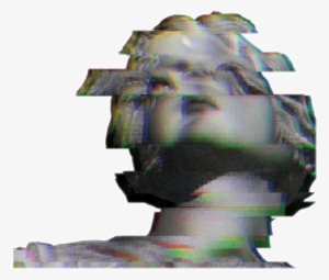 Glitch Statue Png