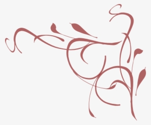 Swirls Clipart Maroon - Front Page Designs For Assignments