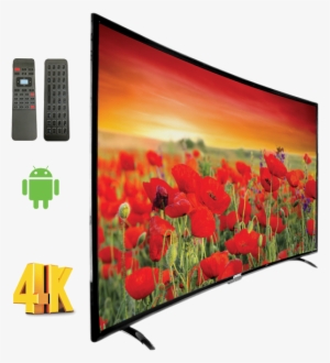 Linnex Smart Curved Led Tv-55” 4k Black - Led-backlit Lcd Display