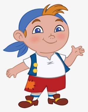 Jake And The Neverland Pirate Clipart Black And White - Jake And The Neverland Pirates Characters