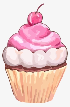 Free Pink Cupcake Clip Art Cupcake Png, Cupcake Clipart, - Cupcakes Png