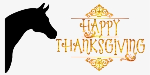 Free Horse Personal And Commercial Use Silhouette - Horse Themed Thanksgiving