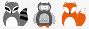 This Free Icons Png Design Of Raccoon Owl And Fox