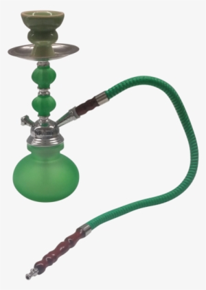 11 Zebra Smoke Echo 1 Hose Hookah Green - Hookah