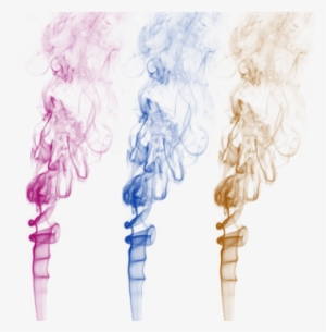 Smoke Vector Illustration On Transparent Background, - Нарисовать Дым От Сигареты Карандашом