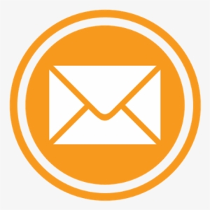 Icono Correo Electrónico Naranja - Email Icon Png