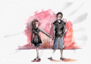 Brad And J - Watercolor Paint