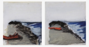 Shore Diptych, 2014 - Sea