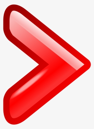 New Svg Image - Red Right Arrow Png