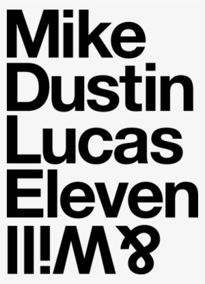 Stranger Things Wall Sticker - Stranger Things Vinilo