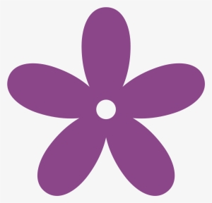 Orange Flower Clipart Cartoon Vector - Pink Flower Clipart