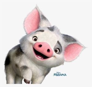 Moana Pig Pua, Moana Party, Disney Pig, Disney Love, - Disney Moana Greeting Card