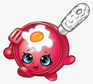 Small-fry Pan Shopkins Bday, Shopkins Cake, Shopkins - Characters Shopkins