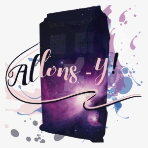 Tardis Allons Y By Rouages-d9joj05 - Allons Y In Transparent