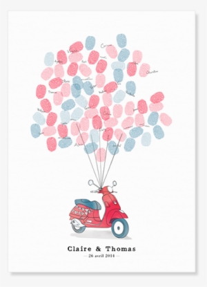 Pepper & Joy London Taxi Wedding Guest Book